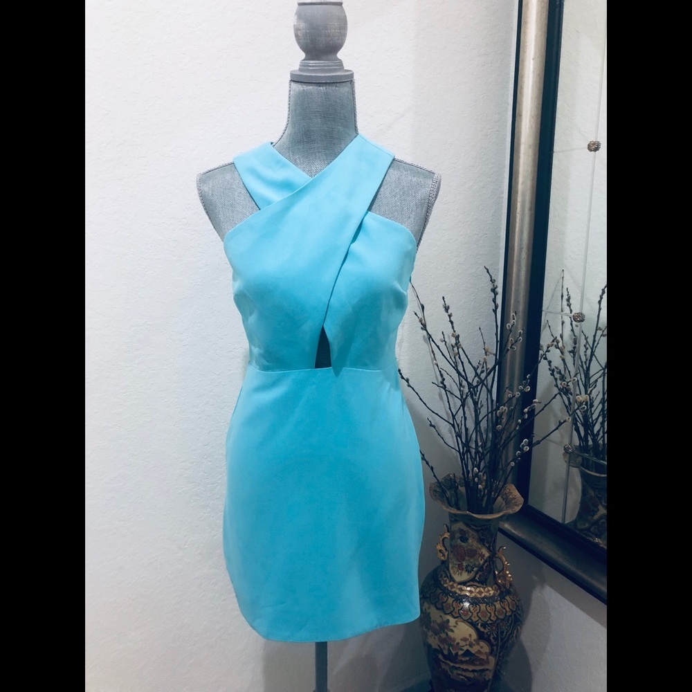 NWT Bec & Bridge Wisdom Cut Out Mini Dress